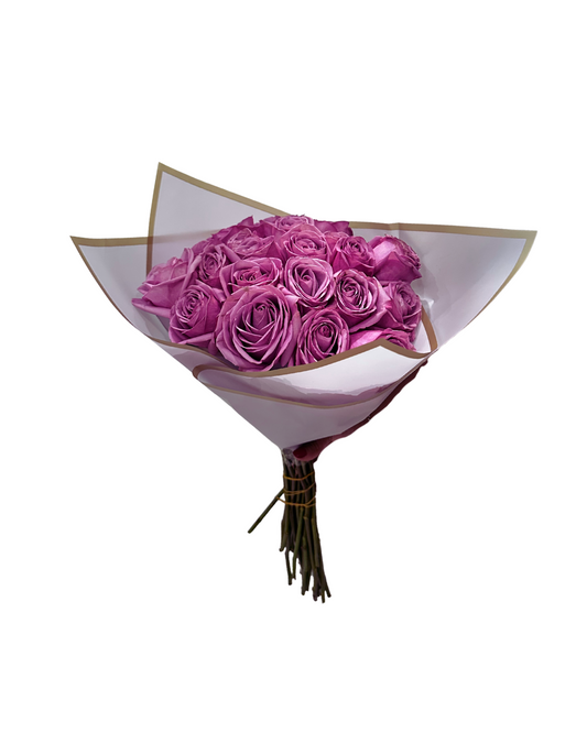 Dozen Purple Roses