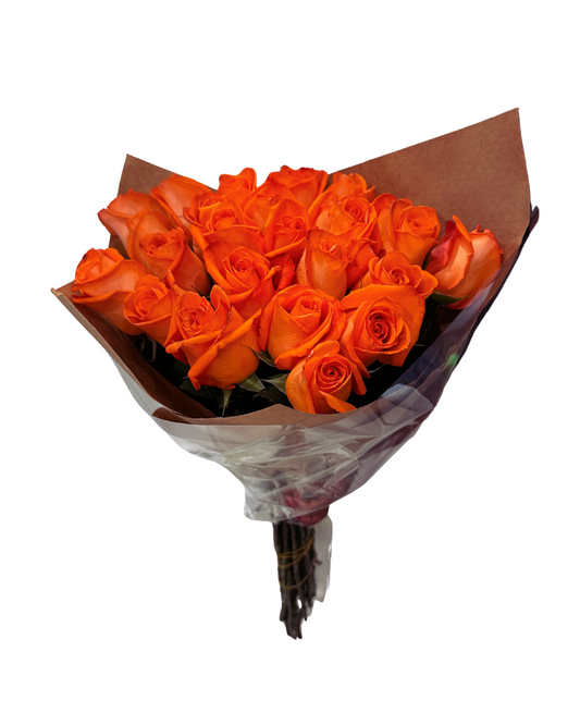 Dozen Orange Roses
