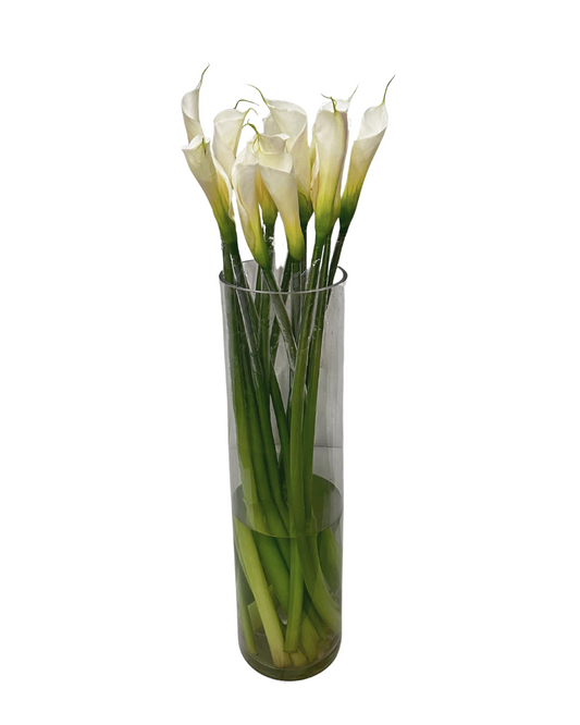 Elegant 10-Stem Calla Lily Arrangement